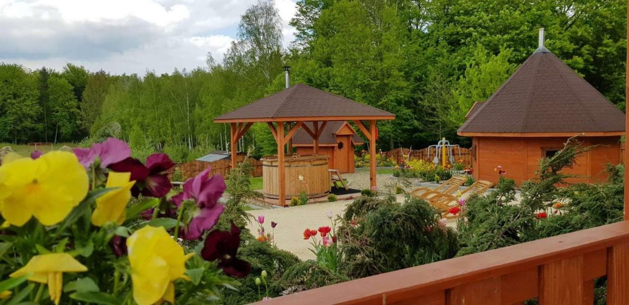 Siedlisko Carownica Family & Wellness Villa Lechow Bagian luar foto
